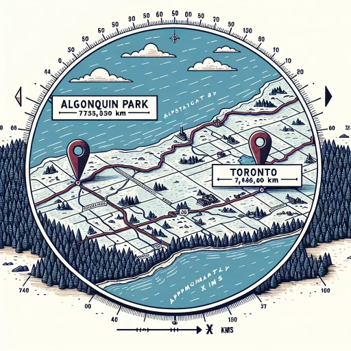 how far is algonquin park from toronto