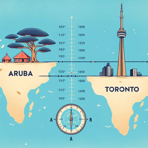 how far is aruba from toronto