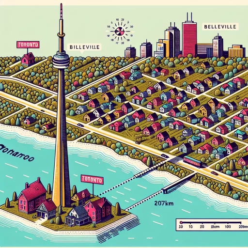 how far is belleville from toronto