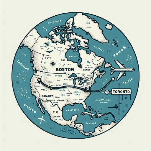 how far is boston from toronto