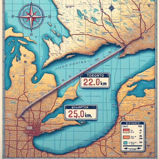 how far is brampton from toronto