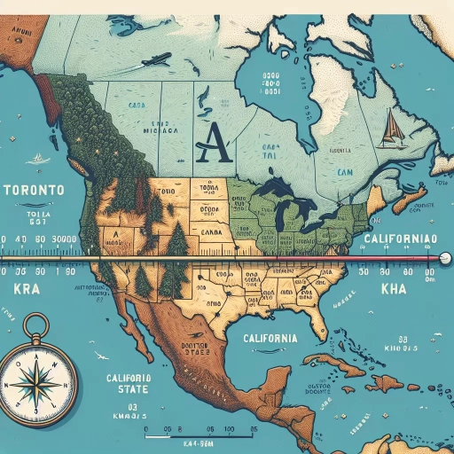 how far is california from toronto