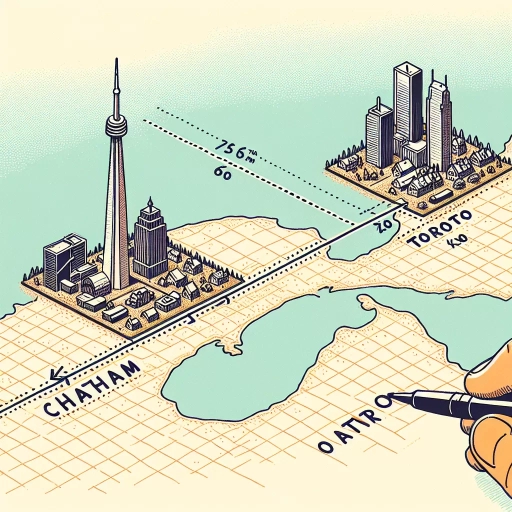 how far is chatham from toronto