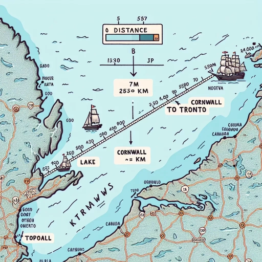 how far is cornwall from toronto