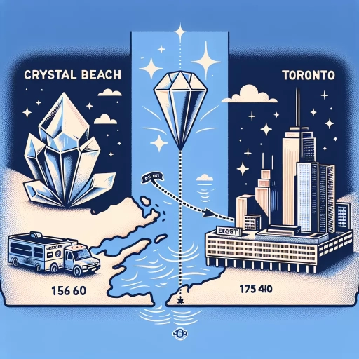 how far is crystal beach from toronto