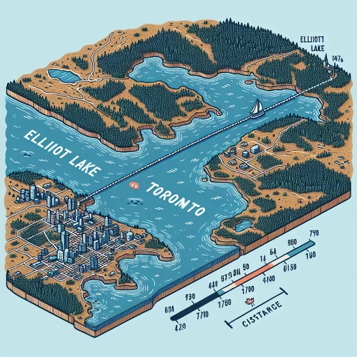 how far is elliot lake from toronto