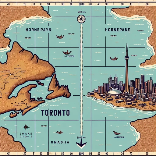 how far is hornepayne from toronto