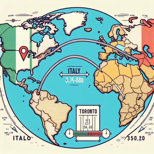 how far is italy from toronto