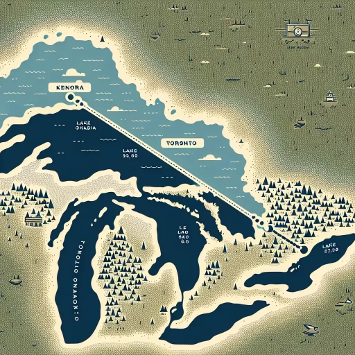 how far is kenora from toronto