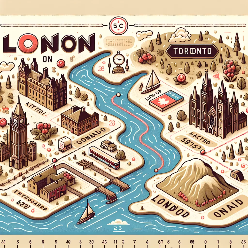 how far is london ontario from toronto