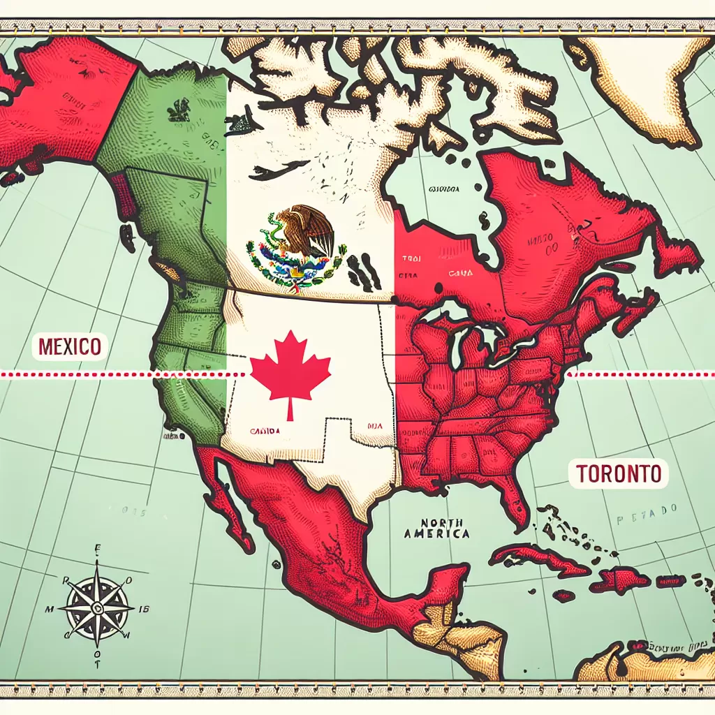 how far is mexico from toronto
