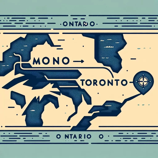 how far is mono ontario from toronto