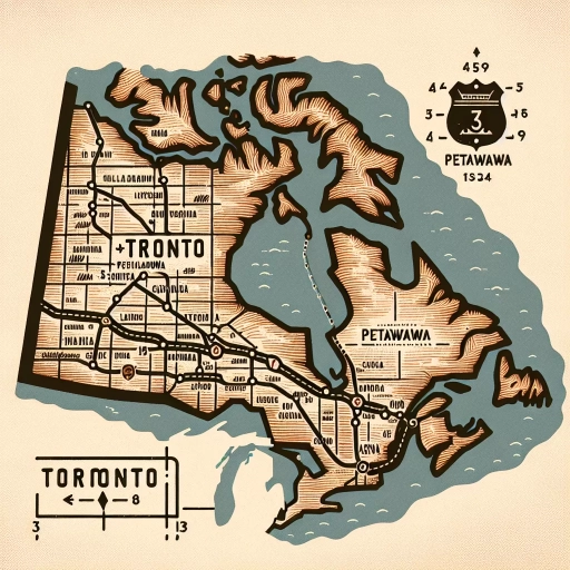 how far is petawawa from toronto