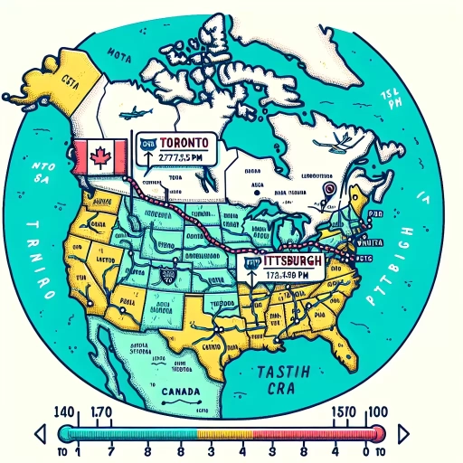 how far is pittsburgh from toronto