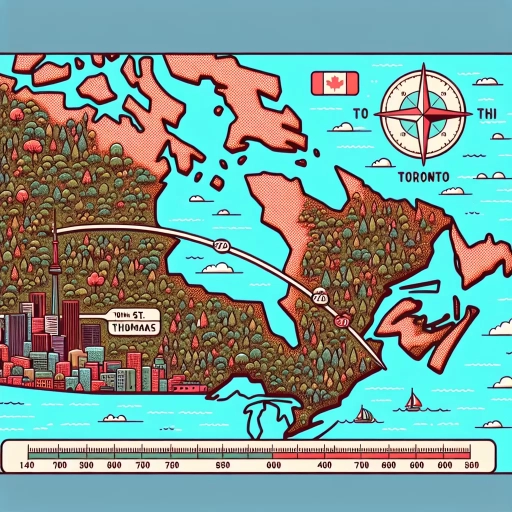 how far is st thomas from toronto