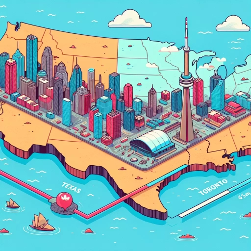 how far is texas from toronto