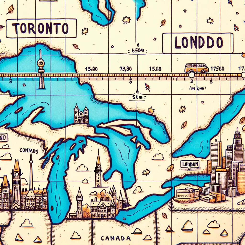 how far is toronto from london ontario
