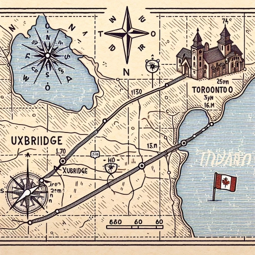 how far is uxbridge from toronto