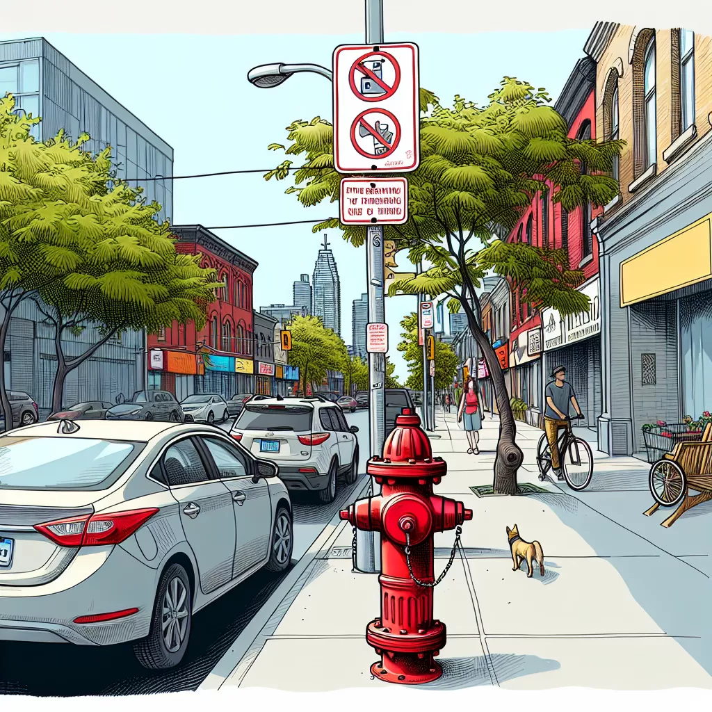 how far to park from fire hydrant toronto