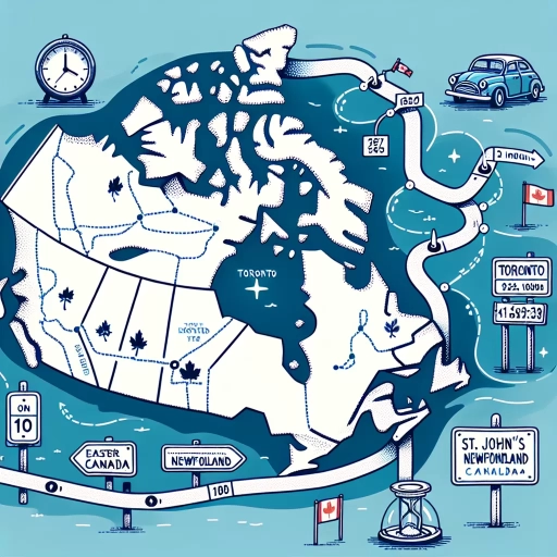 how long does it take to drive from toronto to st. john