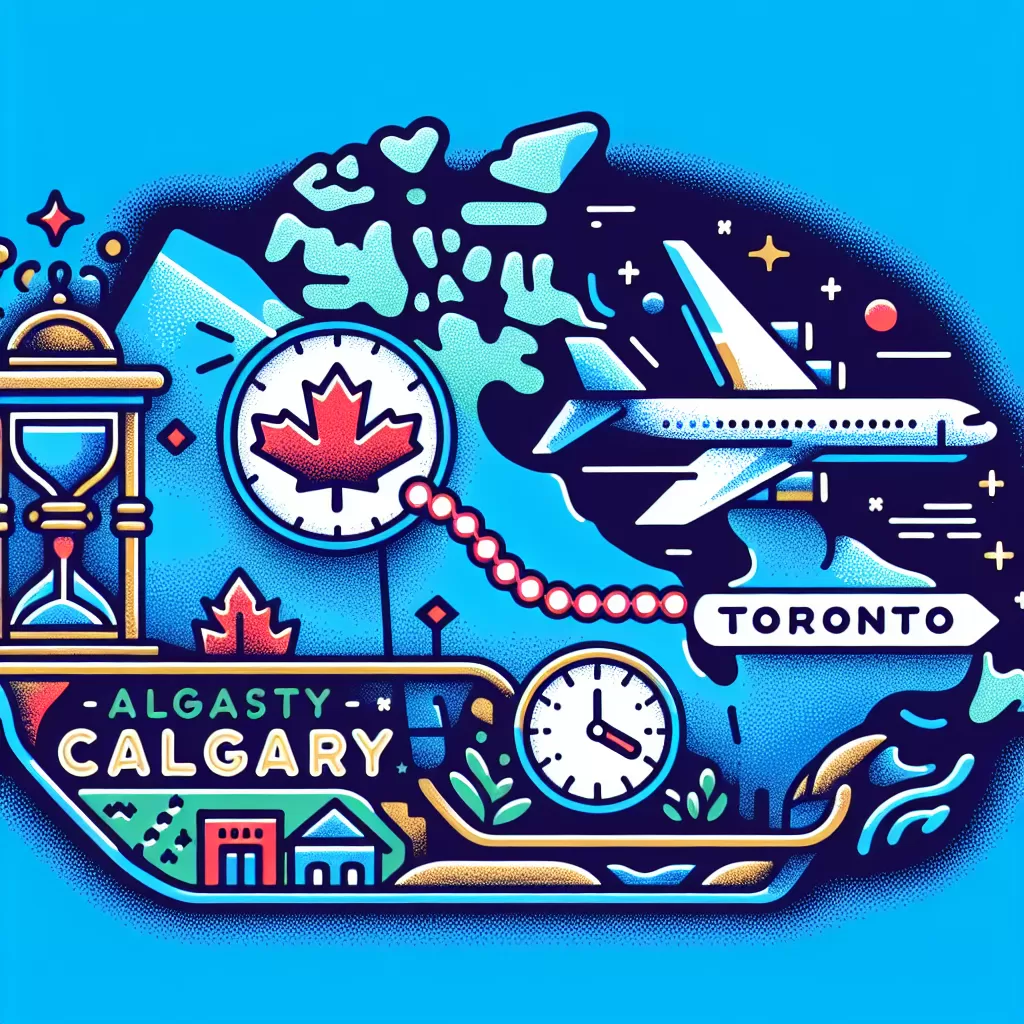 how long is a flight from calgary to toronto
