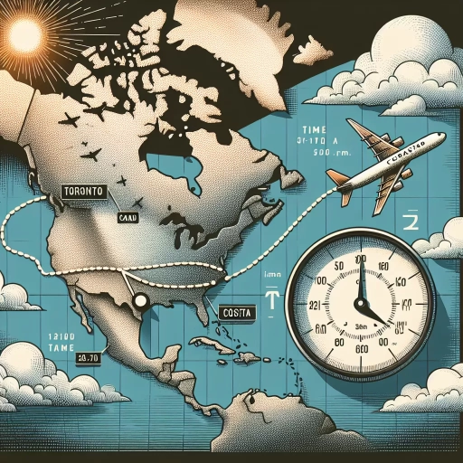 how long is a flight from toronto to costa rica