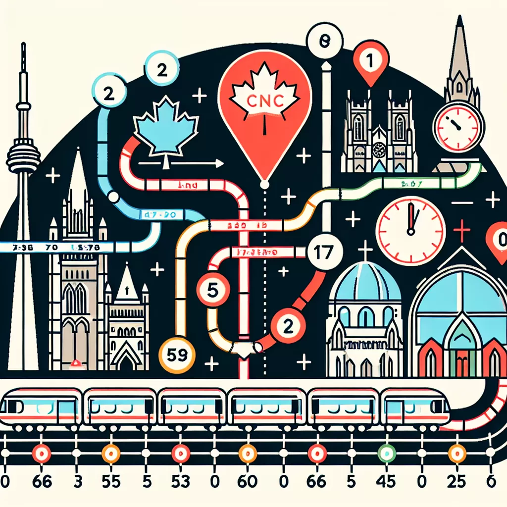 how long is a train ride from toronto to montreal