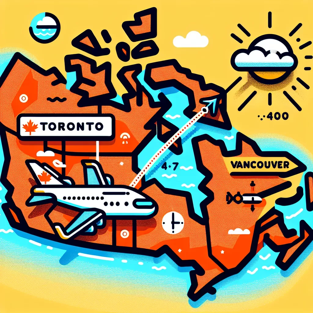 how long is flight from toronto to vancouver