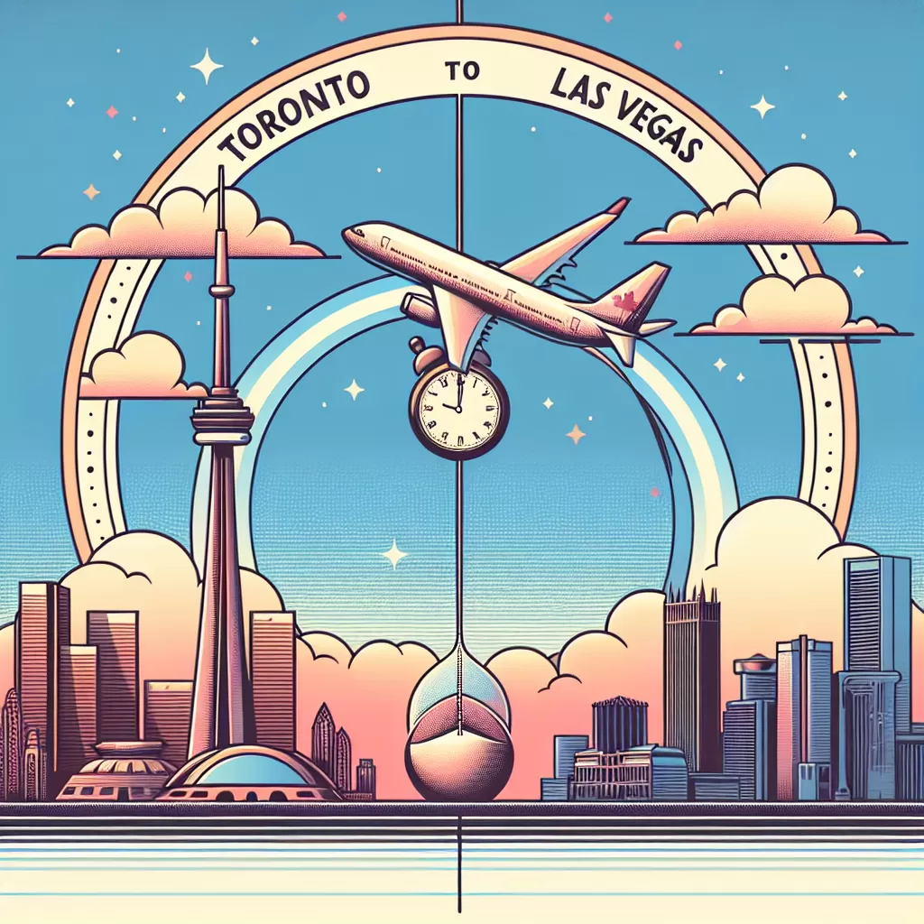 how long is flight from toronto to vegas