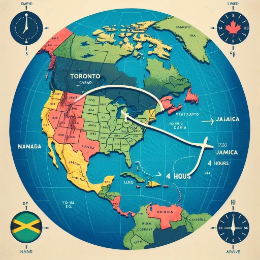 how long is flight to jamaica from toronto