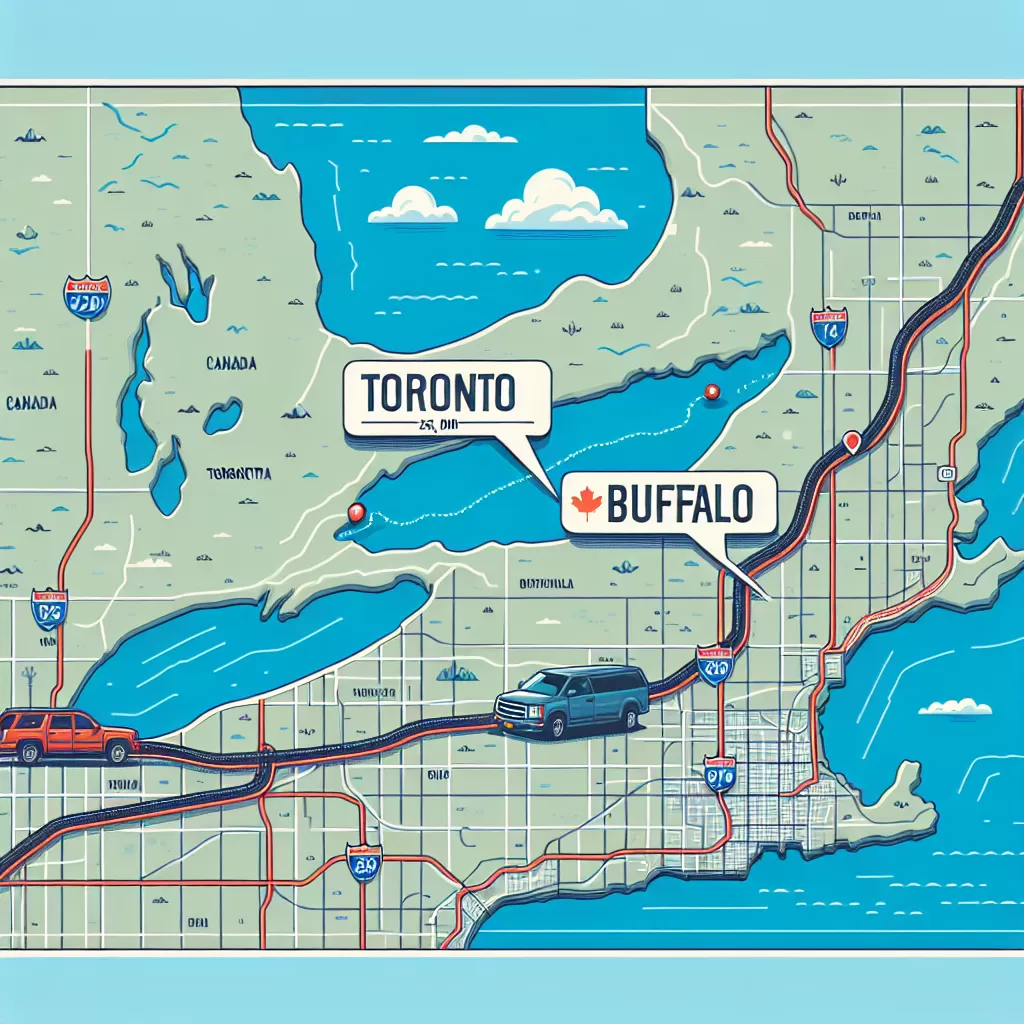 how long is the drive from toronto to buffalo