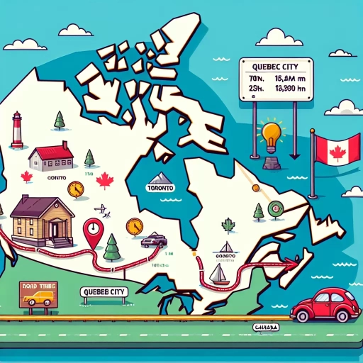 how long is the drive from toronto to quebec city