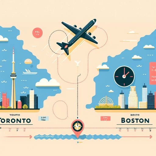 how long is the flight from toronto to boston