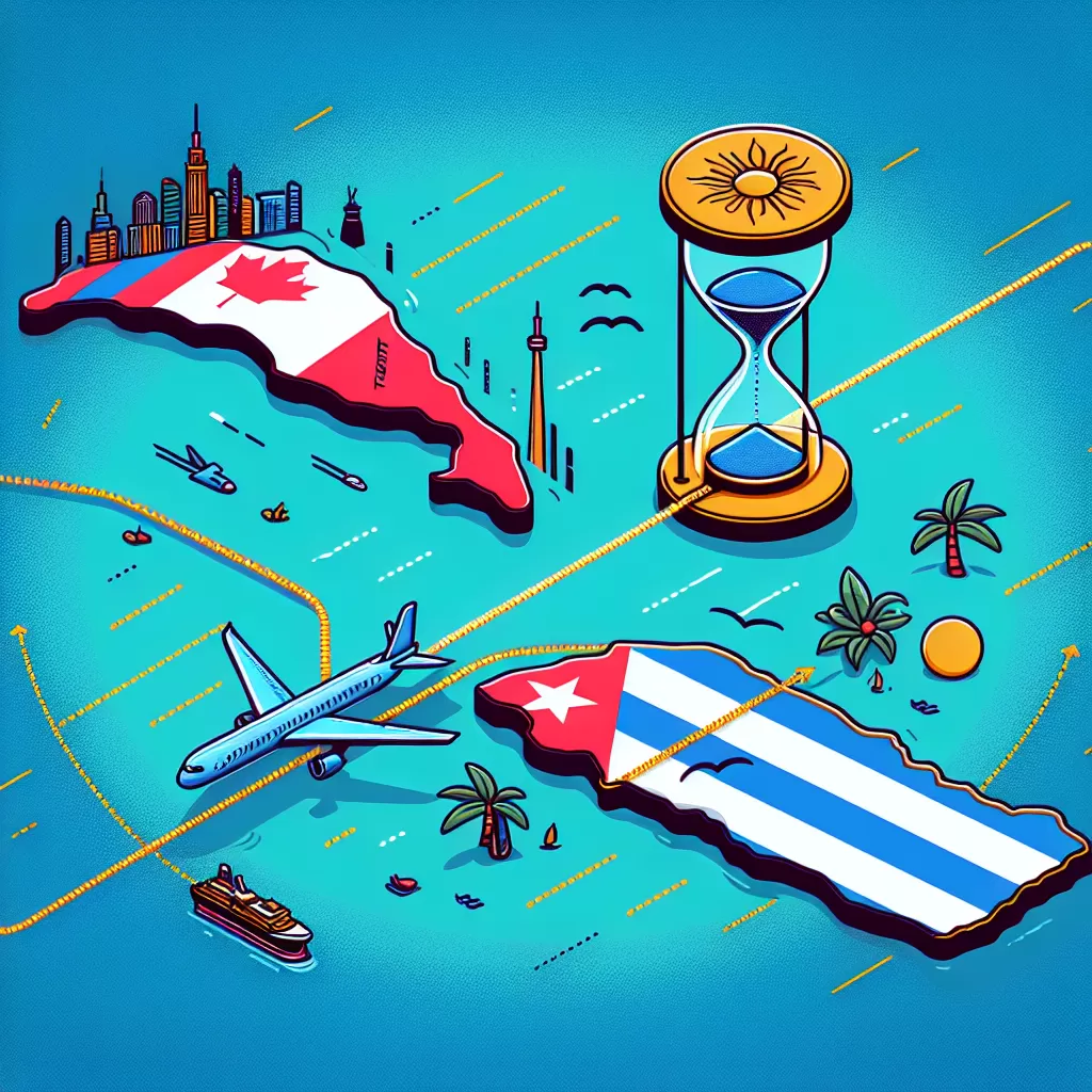 how long is the flight from toronto to cuba