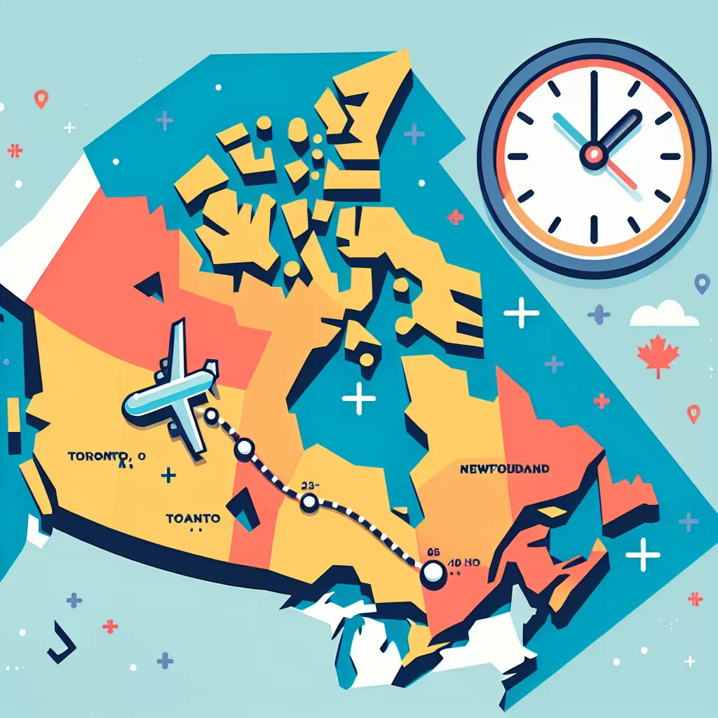 how long is the flight from toronto to newfoundland
