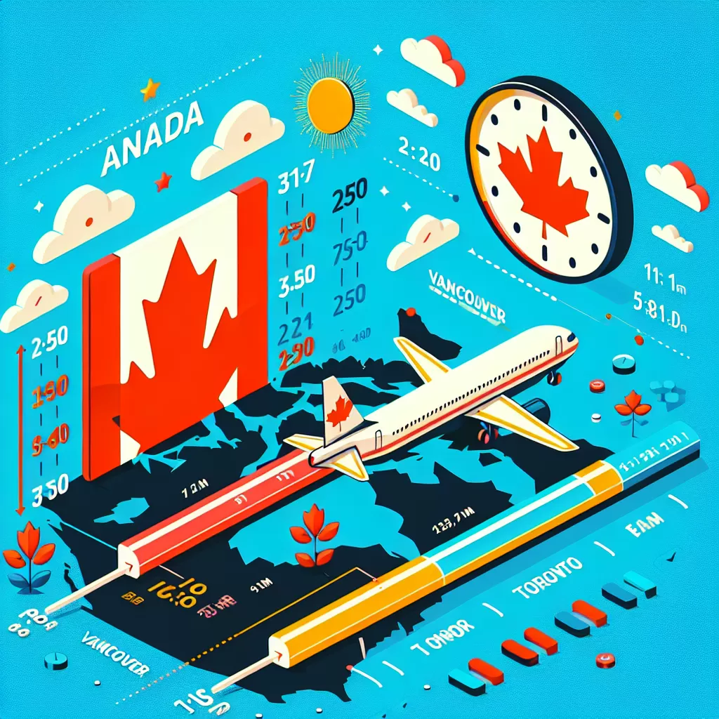 how long is the flight from vancouver to toronto