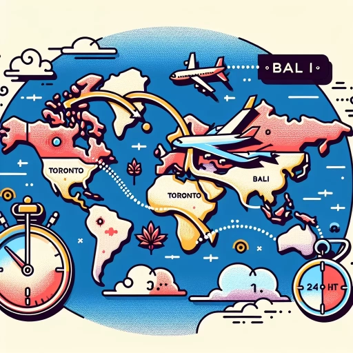 how long is the flight to bali from toronto