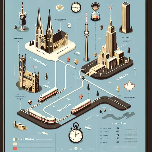 how long is the train from montreal to toronto