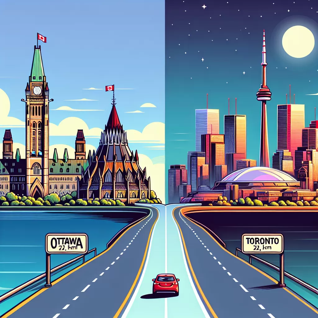 how long to drive from ottawa to toronto