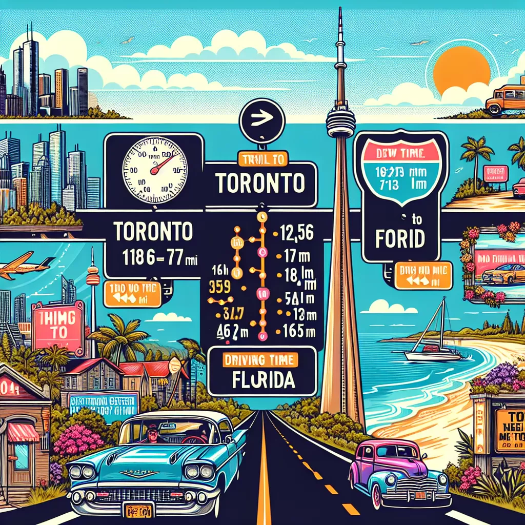 how long to drive from toronto to florida