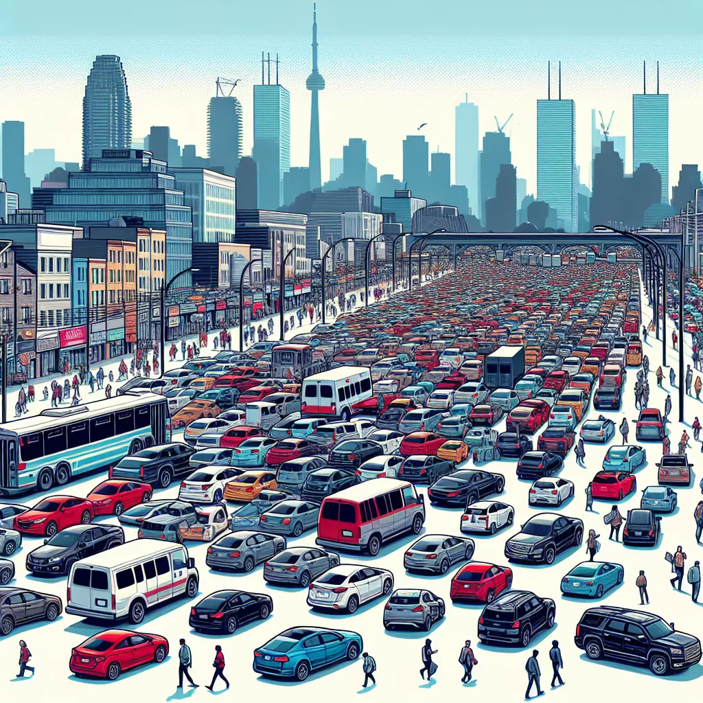 how many cars are in toronto