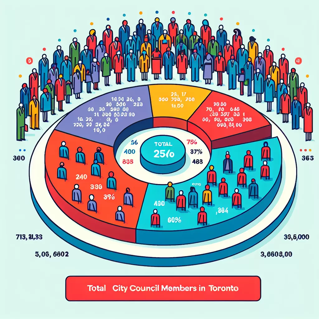 how many city councillors in toronto