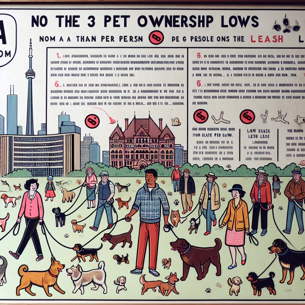 how many dogs can you own in toronto
