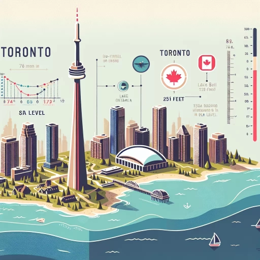 how many feet above sea level is toronto