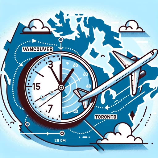 how many hours flight from vancouver to toronto