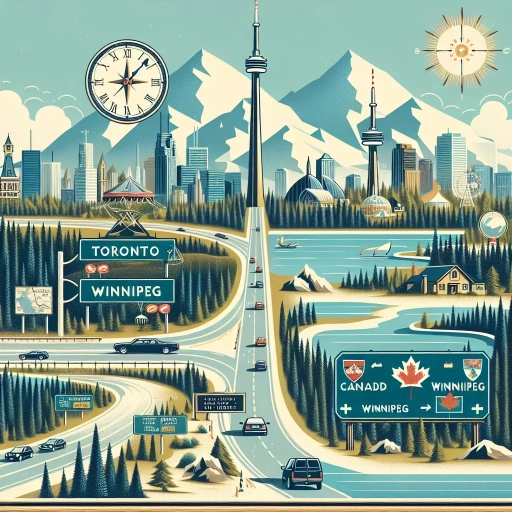 how many hours from toronto to winnipeg by car