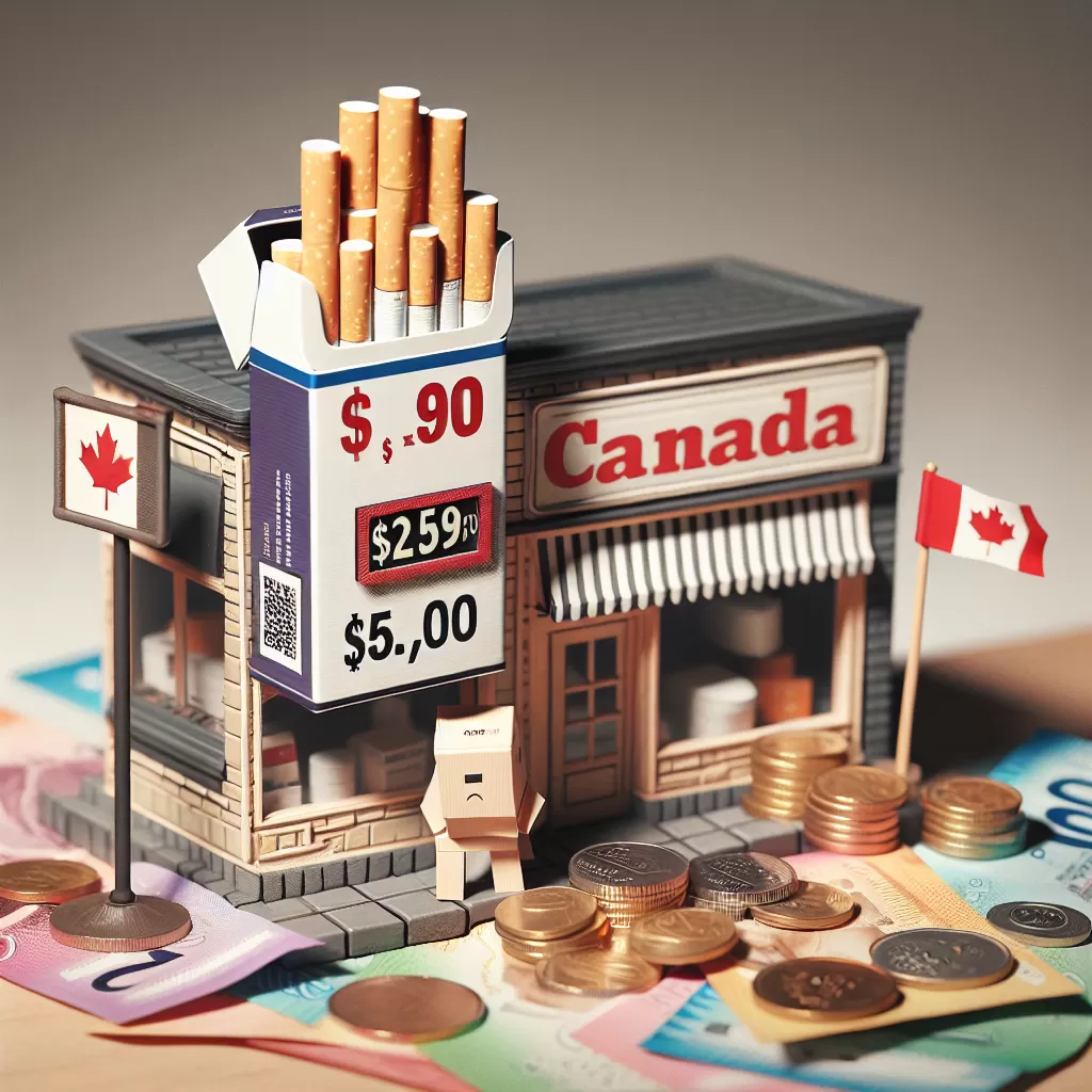 how much are cigarettes in toronto