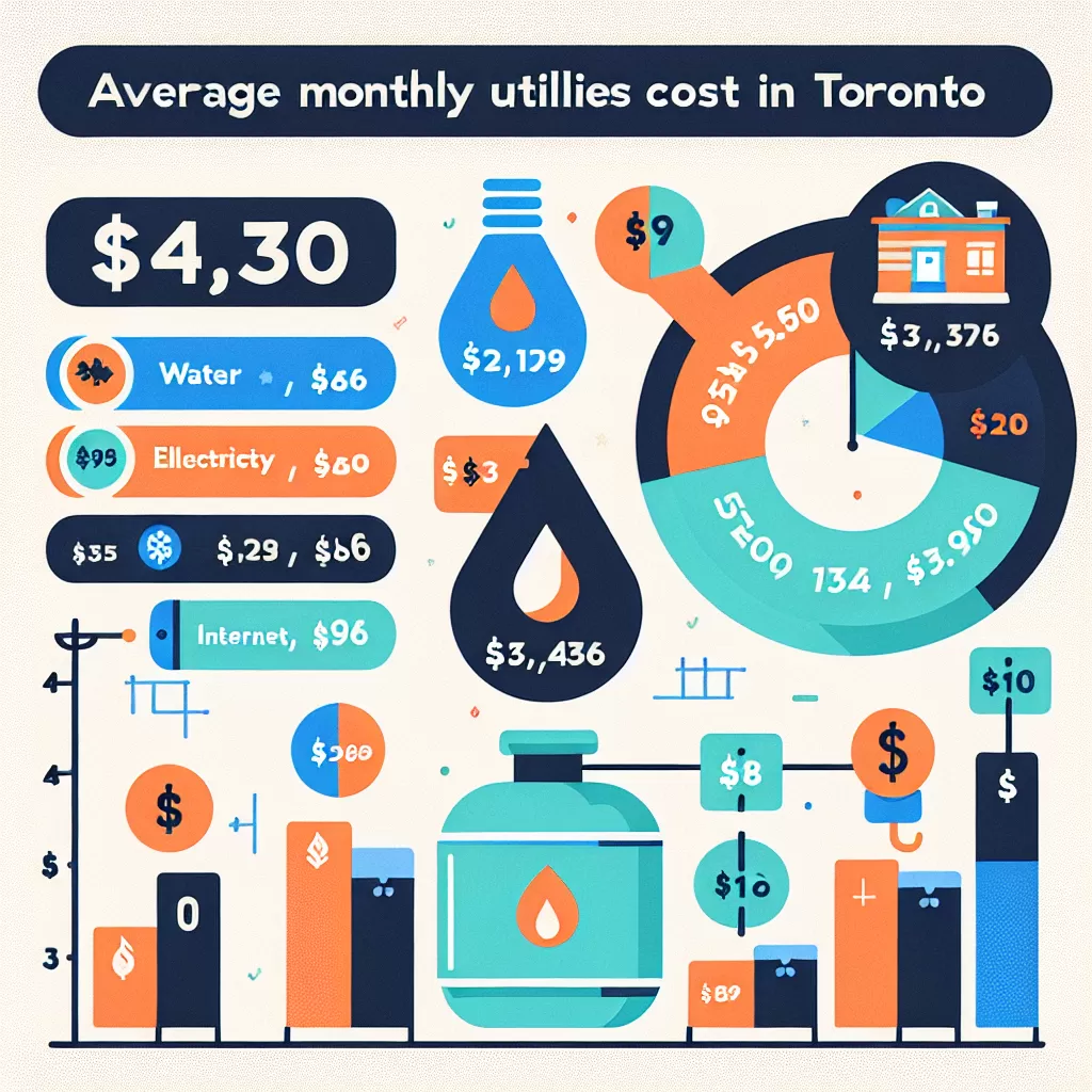 how much are utilities in toronto