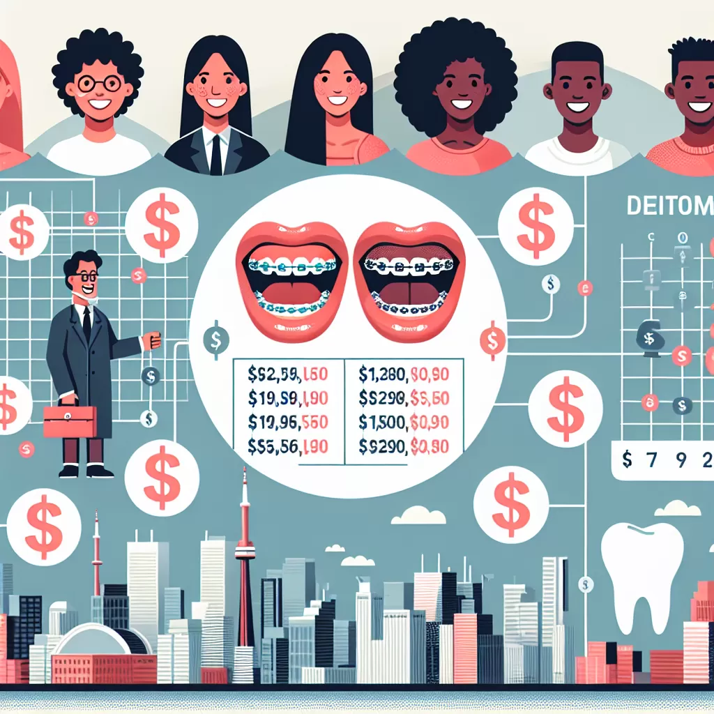 how much do braces cost toronto