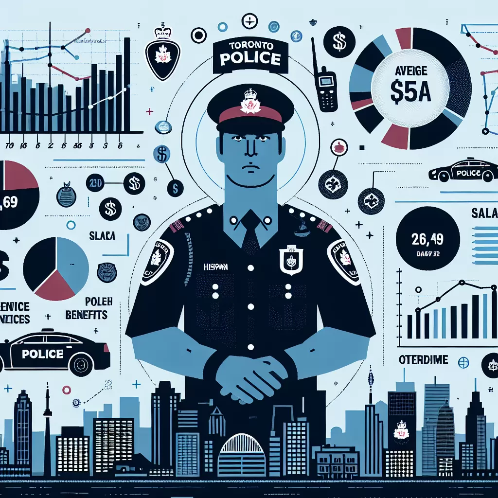 how much do cops make in toronto